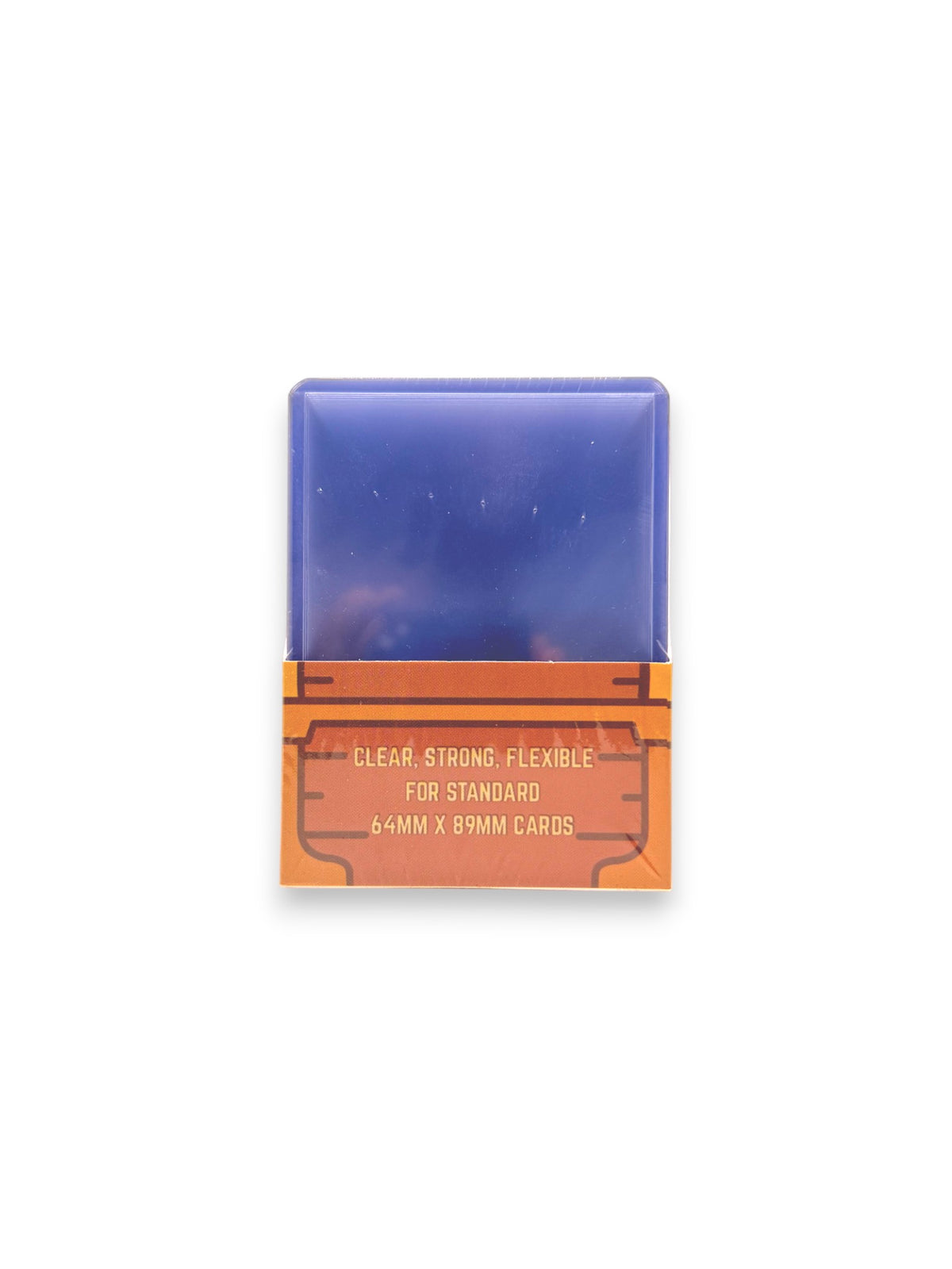Trading card inside a LockboxTCG clear top loader