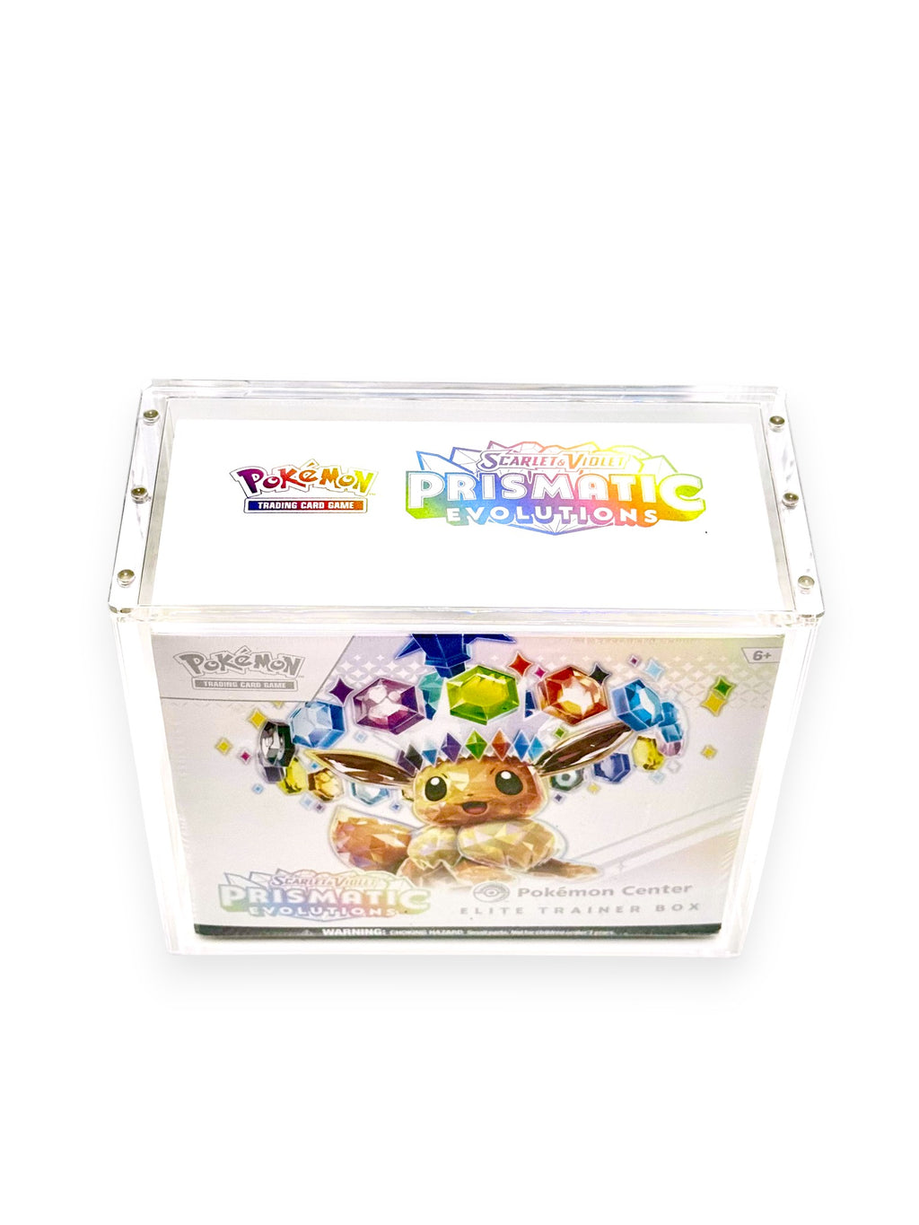 Pokemon Elite Trainer Box Acrylic Display