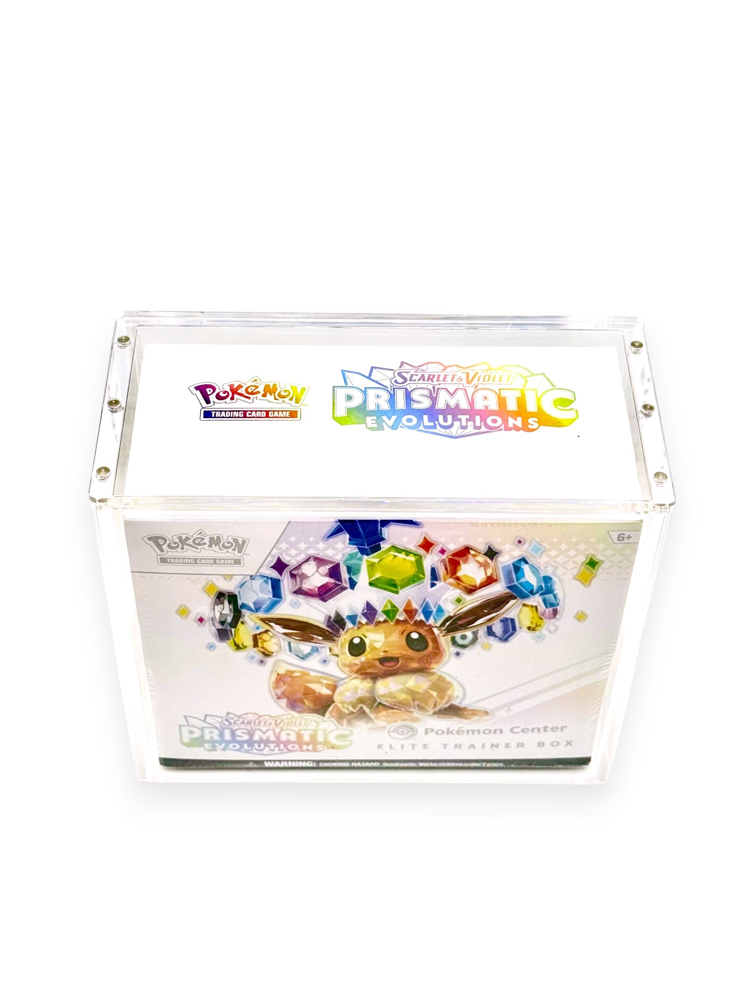 Pokemon Elite Trainer Box Acrylic Display