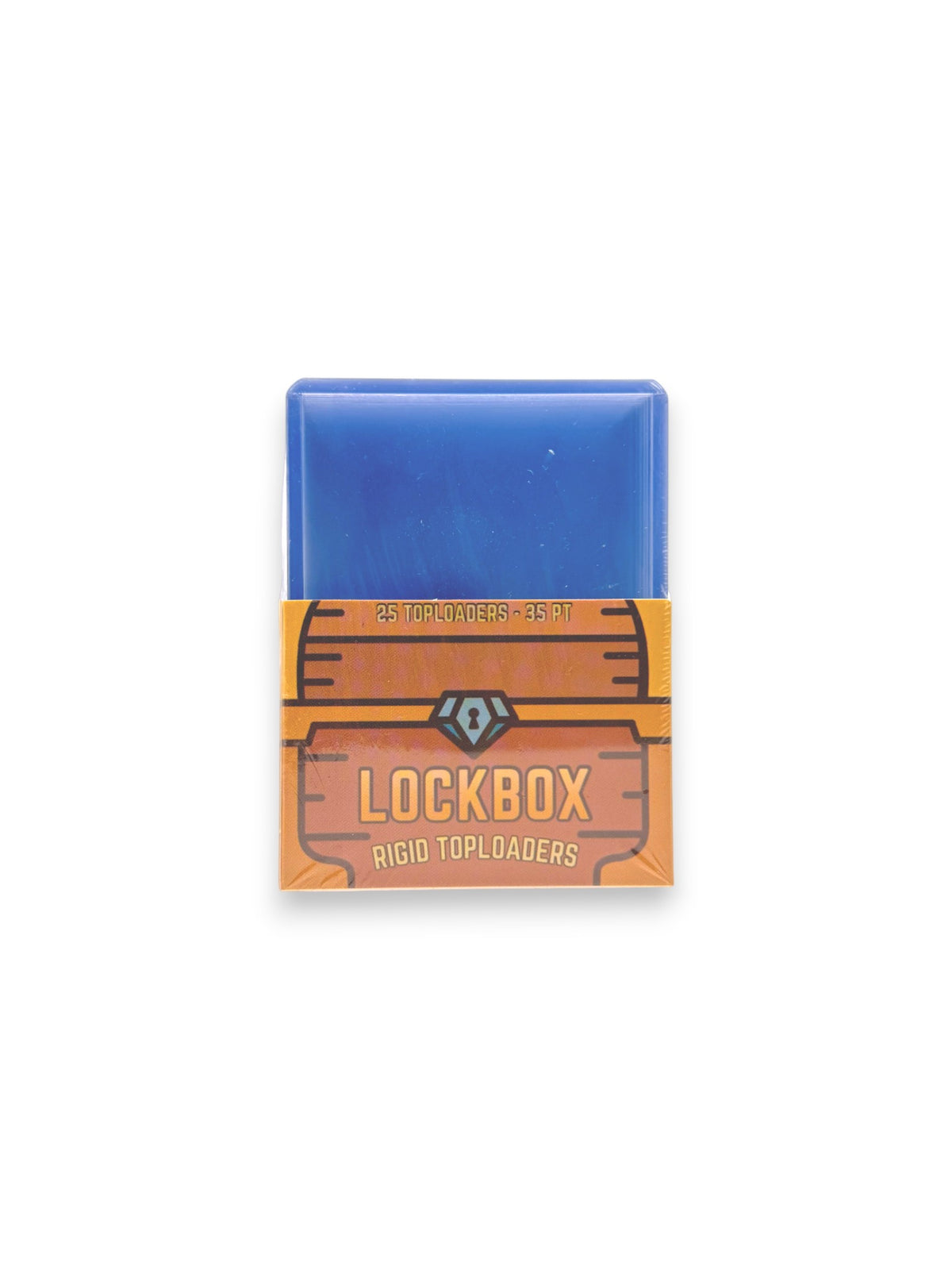 LockboxTCG clear rigid top loaders, 25 pack