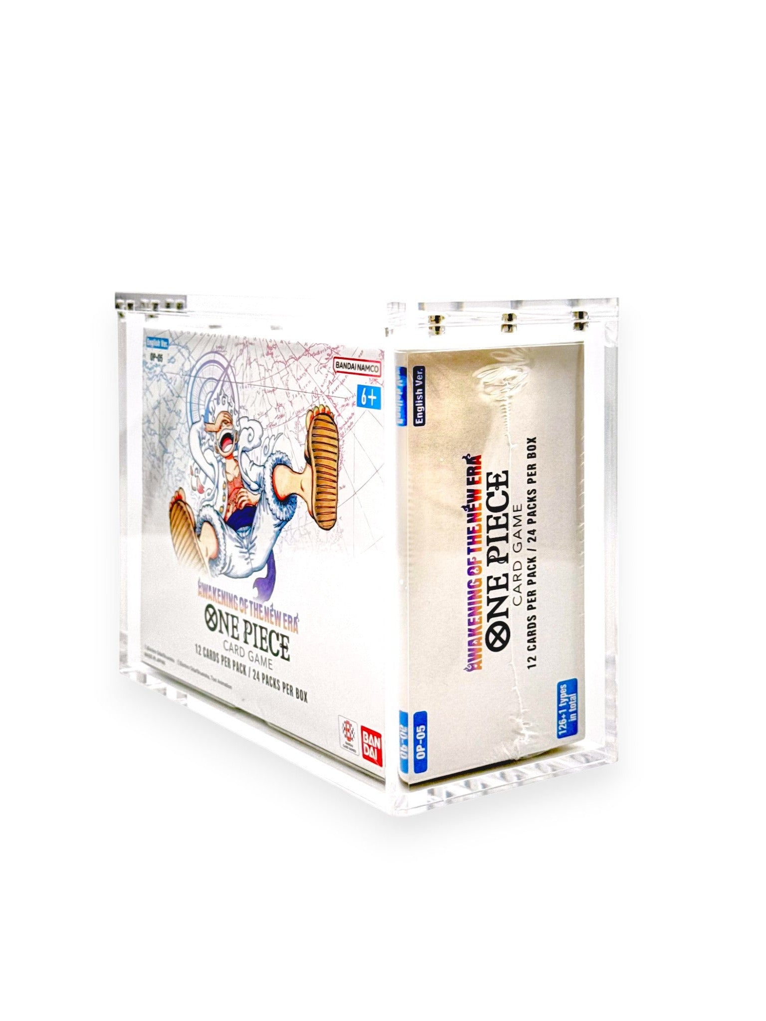 One Piece Booster Box Acrylic Case (ENG) LockboxTCG One Piece Booster Box Acrylic Case (ENG) LockboxTCG