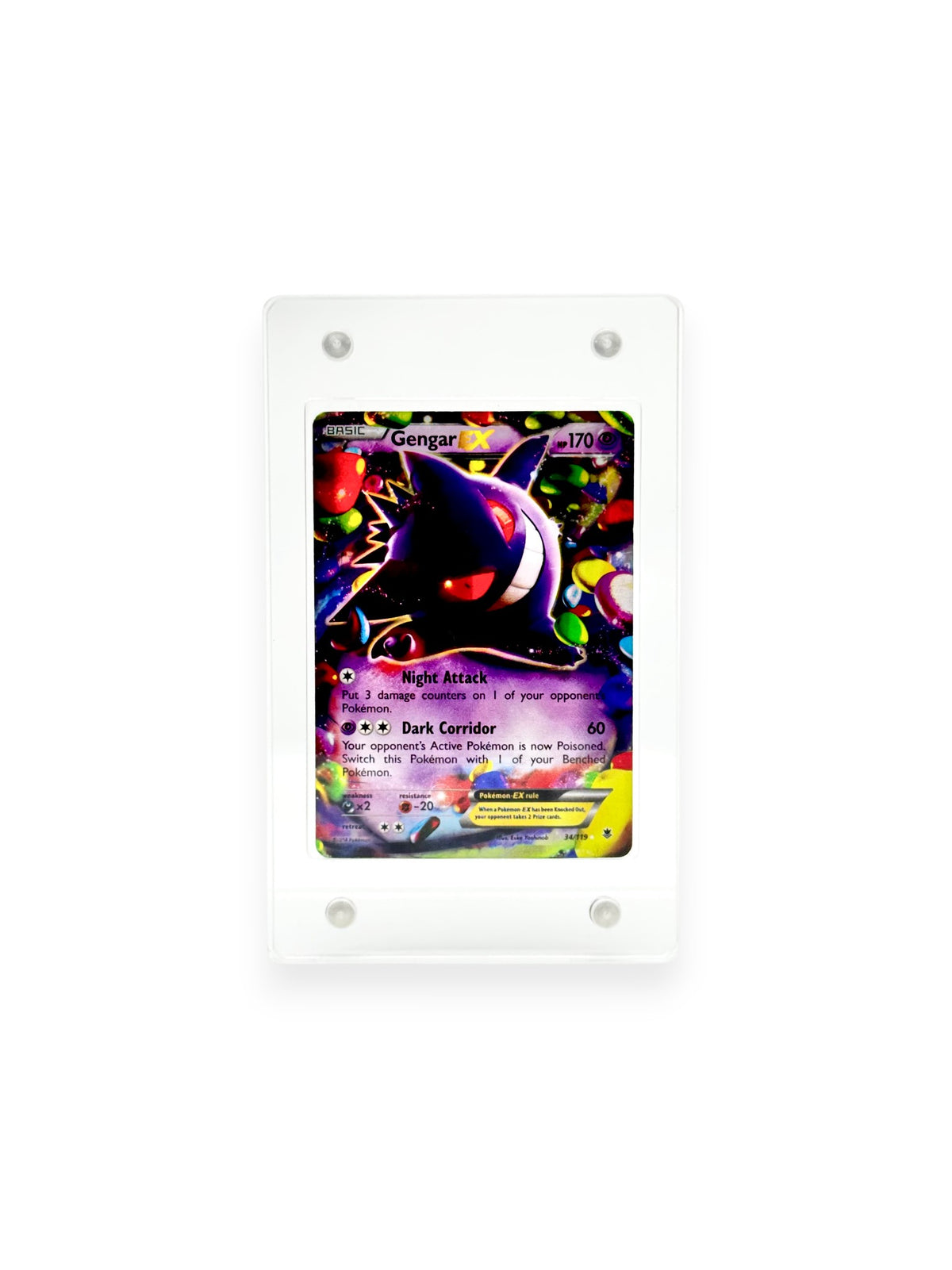 pokemon display cards Acrylic Single Display for TCG Cards – LockboxTCG