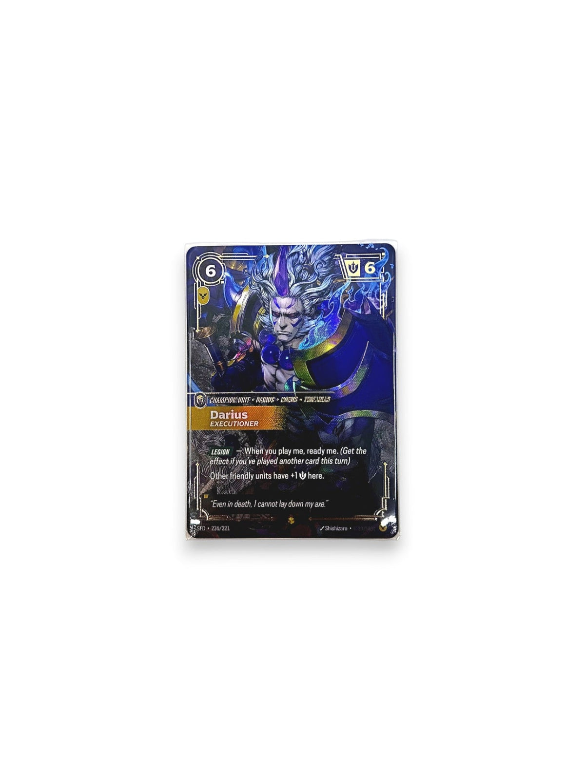 LockboxTCG ultra-clear Perfect Fit Sleeve protecting a standard-size trading card with a snug, close-fitting design.